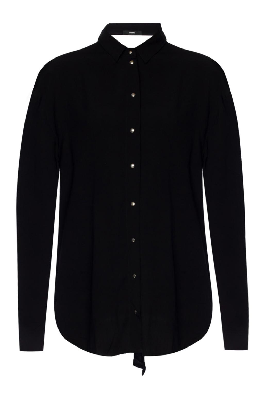 Black Cutout shirt Diesel Vitkac GB